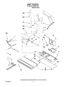 05 - Unit Parts parts for Maytag Refrigerator G32026PEKS7 from AppliancePartsPros.com