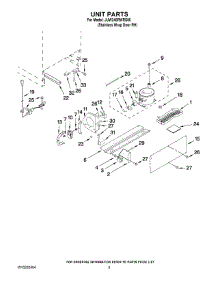 04 - Unit Parts parts for Maytag Wine Cooler JUW248RWRS00 from AppliancePartsPros.com