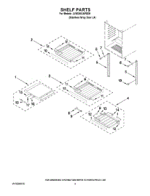 02 - Shelf Parts parts for Maytag Wine Cooler JUW248LWRS00 from AppliancePartsPros.com