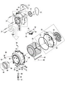 04 - Tub parts for Maytag Washer MAH2400AWW from AppliancePartsPros.com