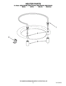 08 - Heater Parts parts for Maytag Dishwasher MDB4709AWB0 from AppliancePartsPros.com