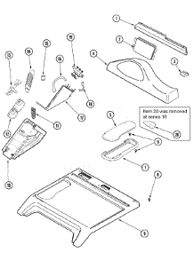04 - Control Panel parts for Maytag Washer MAH55FLBWQ from AppliancePartsPros.com