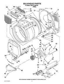 03 - Bulkhead Parts parts for Maytag Dryer MDE17CSBGW0 from AppliancePartsPros.com