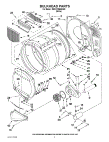 03 - Bulkhead Parts parts for Maytag Dryer MDG17MNBGW0 from AppliancePartsPros.com