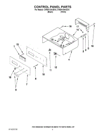 04 - Control Panel Parts parts for Maytag Oven CWE4100ACE10 from AppliancePartsPros.com