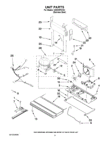 05 - Unit Parts parts for Maytag Refrigerator G32526PEKS4 from AppliancePartsPros.com