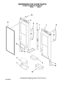 04 - Refrigerator Door Parts parts for Maytag Refrigerator G32526PEKB3 from AppliancePartsPros.com