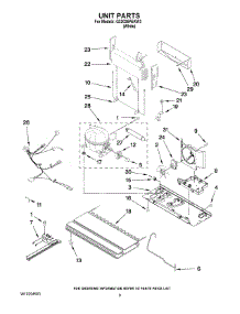 05 - Unit Parts parts for Maytag Refrigerator G32026PEKW3 from AppliancePartsPros.com