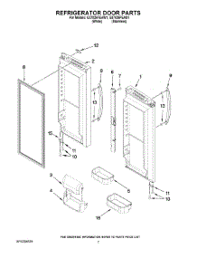 04 - Refrigerator Door Parts parts for Maytag Refrigerator G37026FEAS1 from AppliancePartsPros.com