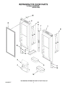 04 - Refrigerator Door Parts parts for Maytag Refrigerator G32526PEKS5 from AppliancePartsPros.com
