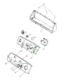 03 - Control Panel parts for Maytag Washer MAV8557AWQ from AppliancePartsPros.com