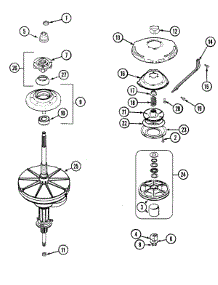 06 - Transmission parts for Maytag Washer MAVT834AWQ from AppliancePartsPros.com