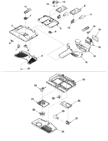03 - Controls parts for Maytag Refrigerator MBB2256GEW / PMBB2256GW0 from AppliancePartsPros.com