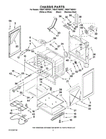 03 - Chassis Parts parts for Maytag Range YMER7765WB1 from AppliancePartsPros.com