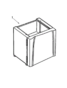 03 - Stand parts for Maytag Refrigerator MBV1976AAP from AppliancePartsPros.com