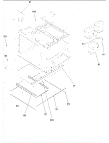08 - Chassis Assembly Parts parts for Amana Microwave MC22MP / P1198706M from AppliancePartsPros.com