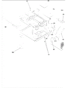 03 - Chassis Assembly Parts parts for Amana Microwave MC22MPT2 / P1198705M from AppliancePartsPros.com