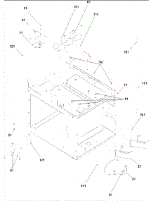 07 - Chassis Assembly Parts parts for Amana Microwave MC22MPT2 / P1198705M from AppliancePartsPros.com