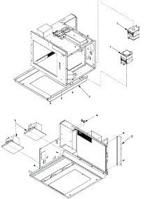 07 - Cavity parts for Amana Microwave MC24MPT2 / P1329118M from AppliancePartsPros.com