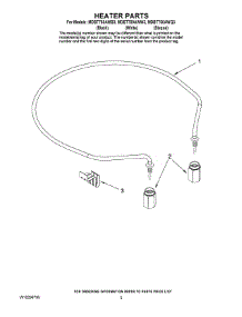 05 - Heater Parts parts for Maytag Dishwasher MDBTT60AWW3 from AppliancePartsPros.com