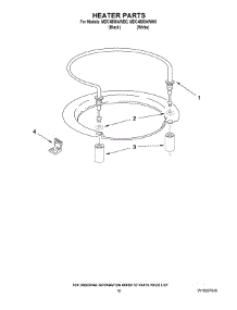 08 - Heater Parts parts for Maytag Dishwasher MDC4809AWW0 from AppliancePartsPros.com