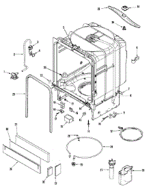 06 - Tub parts for Maytag Dishwasher MDBE790AWS from AppliancePartsPros.com
