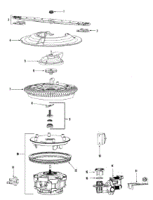 04 - Pump & Motor parts for Maytag Dishwasher MDC4650AWB from AppliancePartsPros.com