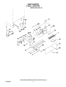04 - Unit Parts parts for Maytag Wine Cooler JUW248LWRS00 from AppliancePartsPros.com