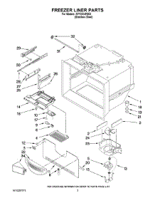 02 - Freezer Liner Parts parts for Maytag Refrigerator AFF2534FES3 from AppliancePartsPros.com