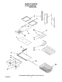06 - Shelf Parts parts for Maytag Refrigerator GB5526FEAS2 from AppliancePartsPros.com