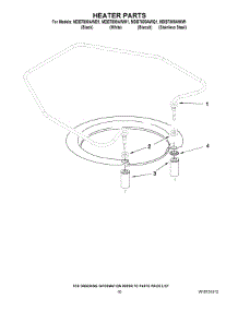 08 - Heater Parts parts for Maytag Dishwasher MDB7809AWB1 from AppliancePartsPros.com
