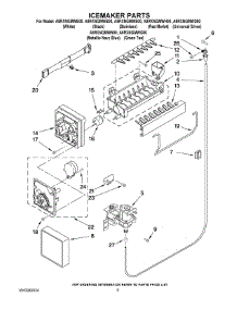 05 - Icemaker Parts parts for Maytag Refrigerator A8RXNGMWE00 from AppliancePartsPros.com