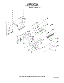 04 - Unit Parts parts for Maytag Wine Cooler JUB248LWRS00 from AppliancePartsPros.com
