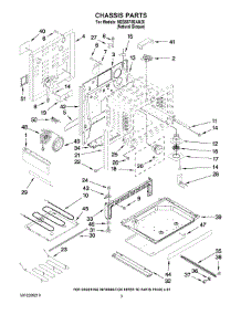 03 - Chassis Parts parts for Maytag Range MES5875BAN20 from AppliancePartsPros.com