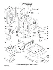 03 - Chassis Parts parts for Maytag Range MES5875BCS20 from AppliancePartsPros.com