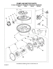 06 - Pump And Motor Parts parts for Maytag Dishwasher MDBH989AWW3 from AppliancePartsPros.com