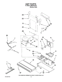 07 - Unit Parts parts for Maytag Refrigerator GB5525PEAS2 from AppliancePartsPros.com