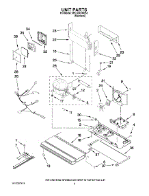 05 - Unit Parts parts for Maytag Refrigerator MFC2061KES4 from AppliancePartsPros.com