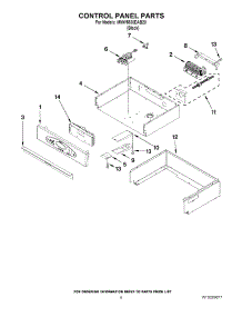 04 - Control Panel Parts parts for Maytag Oven MMW5530DAB20 from AppliancePartsPros.com