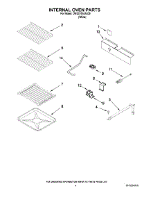 03 - Internal Oven Parts parts for Maytag Oven CWG3100AAE29 from AppliancePartsPros.com