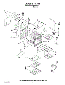 04 - Chassis Parts parts for Maytag Range MGR6875ADS28 from AppliancePartsPros.com