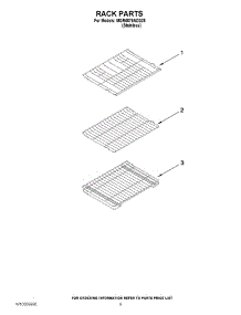 07 - Rack Parts parts for Maytag Range MGR6875ADS28 from AppliancePartsPros.com