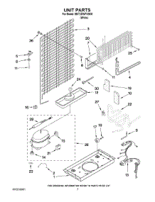 04 - Unit Parts parts for Maytag Refrigerator M5TXDWFXW00 from AppliancePartsPros.com