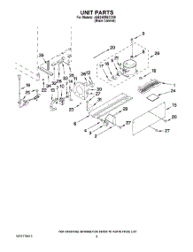 04 - Unit Parts parts for Maytag Wine Cooler JUB248RBCX00 from AppliancePartsPros.com