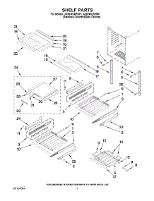 02 - Shelf Parts parts for Maytag Wine Cooler JUB248LBRS01 from AppliancePartsPros.com