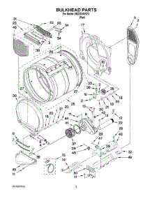 03 - Bulkhead Parts parts for Maytag Dryer MEDE300VF2 from AppliancePartsPros.com