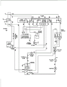 09 - Wiring Information parts for Maytag Dryer MDE7460AYW from AppliancePartsPros.com