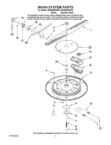 03 - Wash System Parts parts for Maytag Dishwasher MDD8000AWB2 from AppliancePartsPros.com