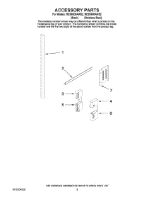 06 - Accessory Parts parts for Maytag Dishwasher MDD8000AWB2 from AppliancePartsPros.com