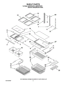 06 - Shelf Parts parts for Maytag Refrigerator GB2526REKS3 from AppliancePartsPros.com
